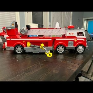 Marshall’s fire truck/Paw Patrol